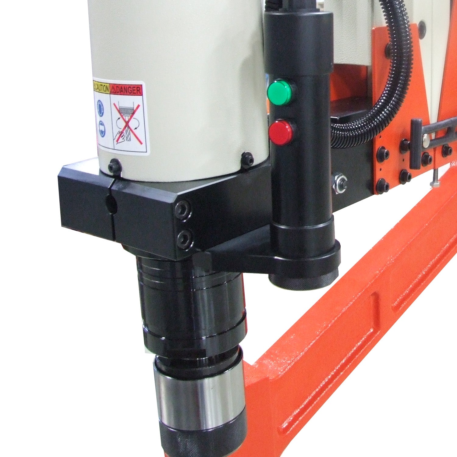 Baileigh ETM-32-1500 220V 1 Phase Double Arm Articulated Tapping Machine, 1/8"-1-1/4" Tap Capacity, 74" Work Range