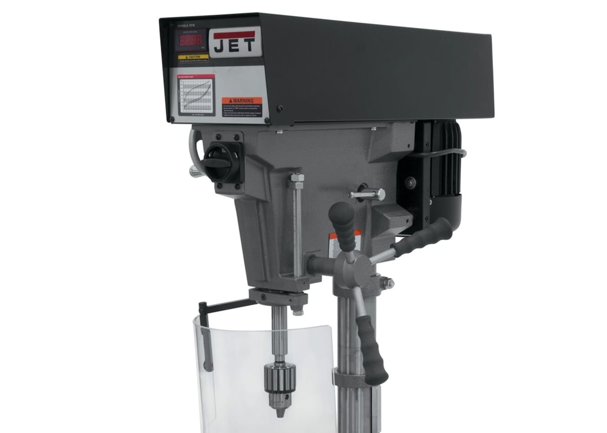 JET J-A5818 15" Variable Speed Floor Model Drill Press 230/460V - 354551