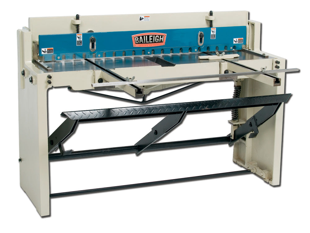 Baileigh SF-5216E Foot (Stomp) Shear, 52" Length, 16 Gauge Mild Steel Capacity