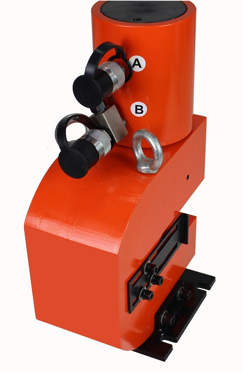 Baileigh HP-50H 110V 50 Ton hydraulic punch, includes 5 sets of punches and hydraulic system