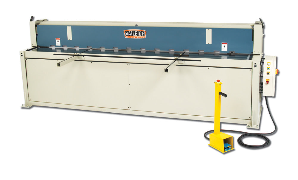 Baileigh SH-12014 220V 3 Phase Hydraulic Powered Shear 120" Length 14 Gauge Mild Steel Capacity