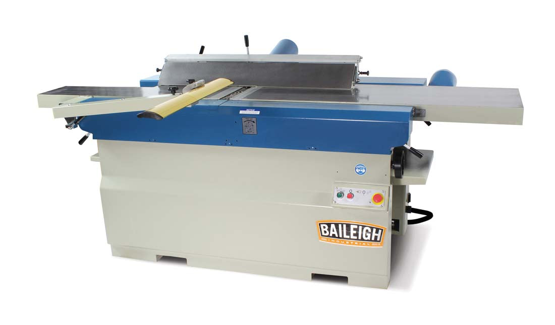Baileigh JP-1898-NC 220V 3 Phase 7.5 hp 18" Numerically ContRolled Jointer/Planer with Programmable Table Height