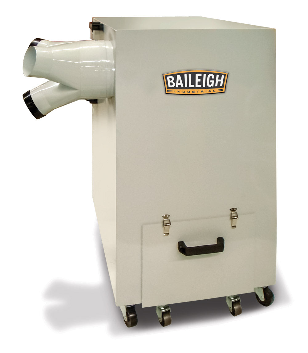 Baileigh MDC-1800-1.0 220V 1 Phase Metal Working Dust Collector