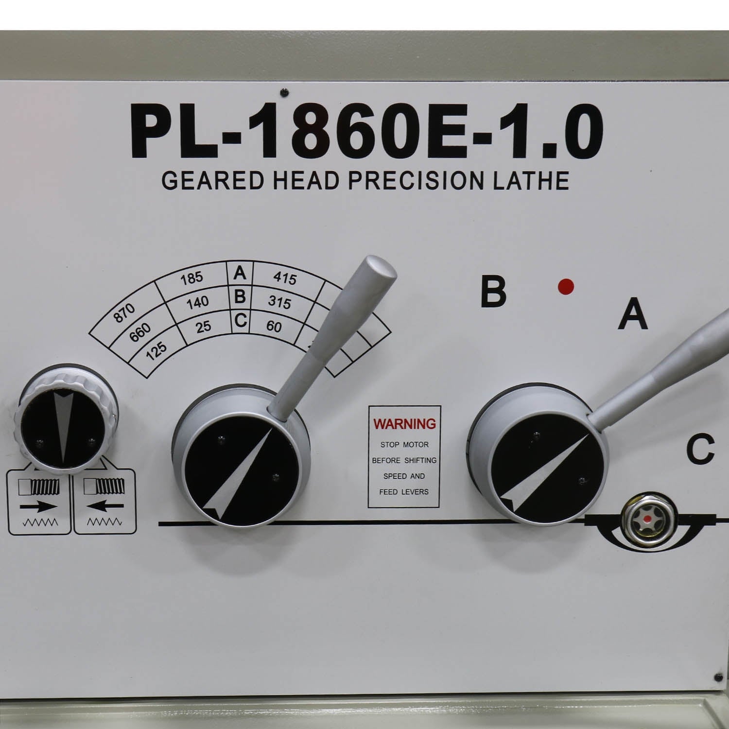 Baileigh PL-1860E-1.0 220V 3 Phase Lathe, 18" Swing 60" Length Includes DRO