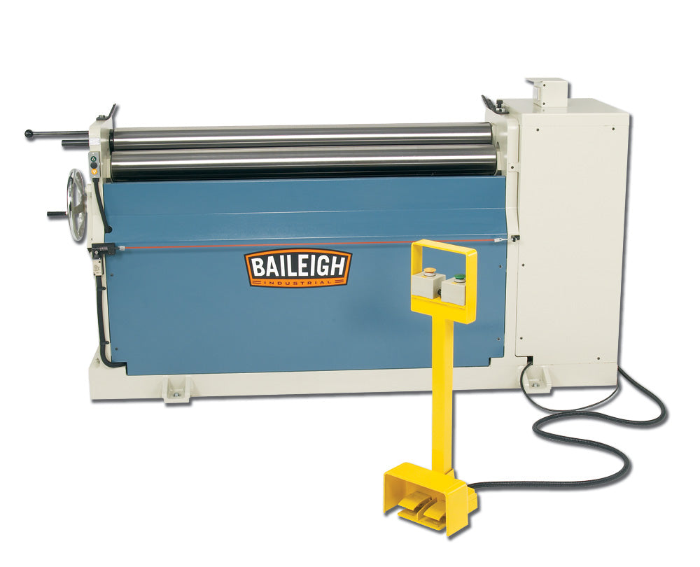 Baileigh PR-510 220V 3 Phase Hydraulic Plate Roll 5' Length 10 Gauge Mild Steel Capacity