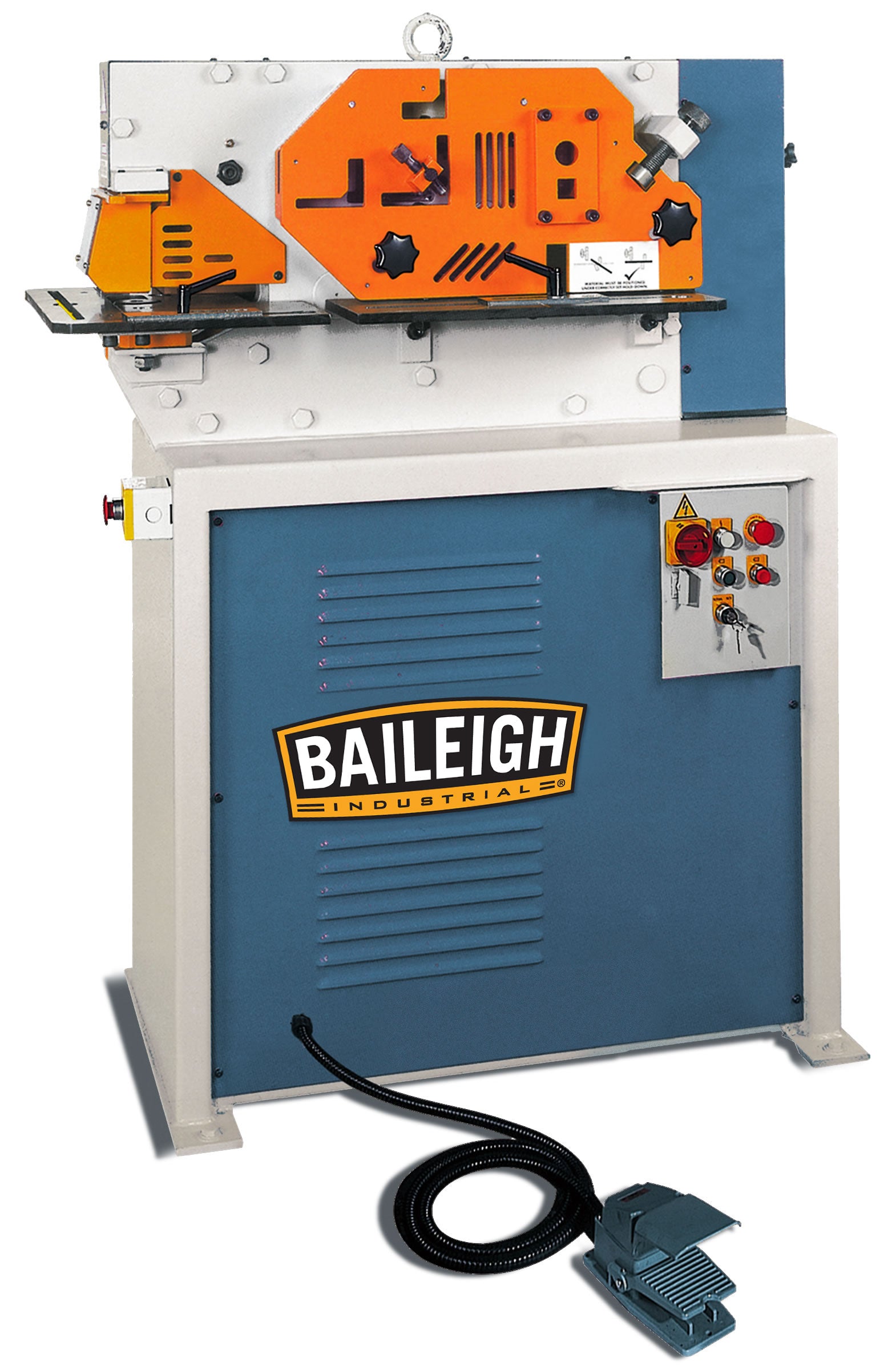 Baileigh SW-441 220V 1 Phase 44 Ton 4 Station Ironworker