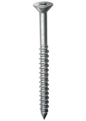 Simpson Strong-Tie 1/4" x 4" Titen Phillips Flat-Head Stainless-Steel Concrete Screw