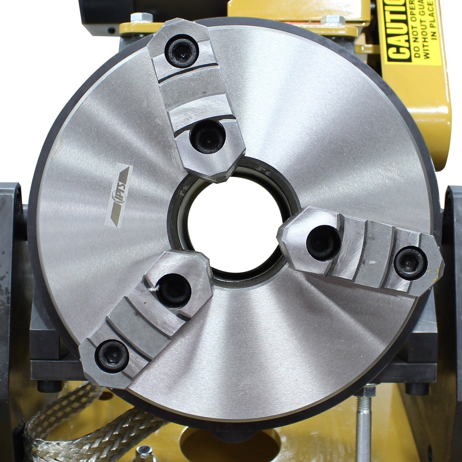 Baileigh WP-1800F Welding Positioner, 8" 3-jaw chuck with 2-3/8" Through Hole, Cart Mounted