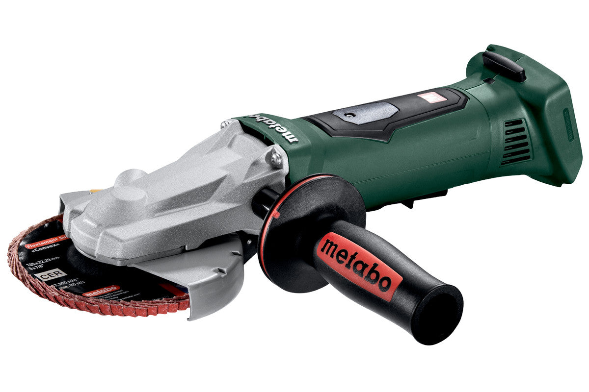 Metabo WPF 18 LTX 125 (US613070620) Cordless flat head Angle grinder Kit with Battery and Charger